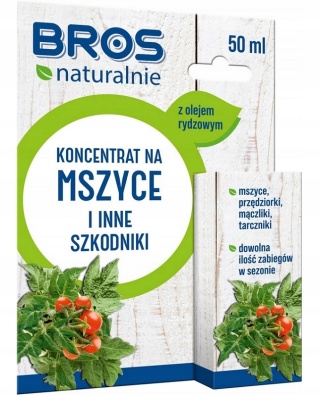 BROS NATURALNIE - KONCENTRAT NA MSZYCE I INNE SZKODNIKI 50ML