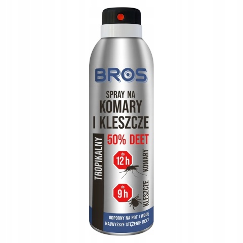 BROS - SPRAY NA KOMARY I KLESZCZE 50% DEET 90ML