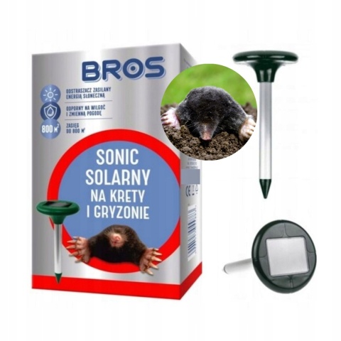 BROS - Sonic Solarny - odstrasza krety BROS - Sonic Solarny - odstrasza krety