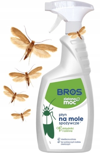 BROS - Zielona Moc płyn na mole spożywcze 500ml.