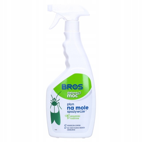 BROS - Zielona Moc płyn na mole spożywcze 500ml.