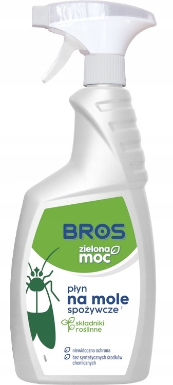 BROS - Zielona Moc płyn na mole spożywcze 500ml.