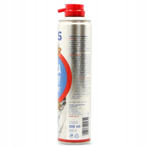 BROS - gaśnica na osy i szerszenie 300ml. BROS - gaśnica na osy i szerszenie 300ml.