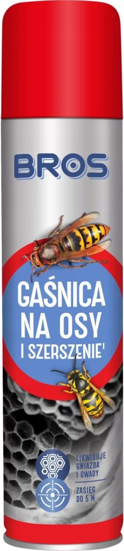 BROS - gaśnica na osy i szerszenie 300ml. BROS - gaśnica na osy i szerszenie 300ml.