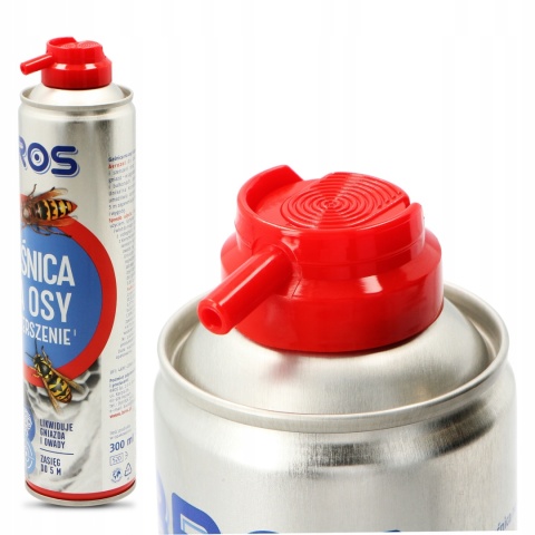 BROS - gaśnica na osy i szerszenie 300ml. BROS - gaśnica na osy i szerszenie 300ml.