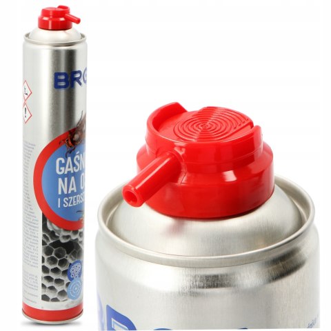 BROS - gaśnica na osy i szerszenie 600ml BROS - gaśnica na osy i szerszenie 600ml
