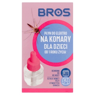 BROS - płyn do elektro na komary sensitive *** 60 nocy *** rekomendacja dla