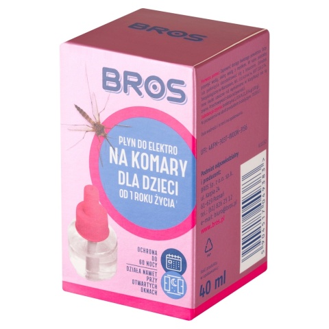 BROS - płyn do elektro na komary sensitive *** 60 nocy *** rekomendacja dla BROS - płyn do elektro na komary sensitive *** 60 nocy *** rekomendacja dla