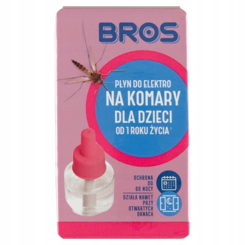 BROS - płyn do elektro na komary sensitive *** 60 nocy *** rekomendacja dla BROS - płyn do elektro na komary sensitive *** 60 nocy *** rekomendacja dla