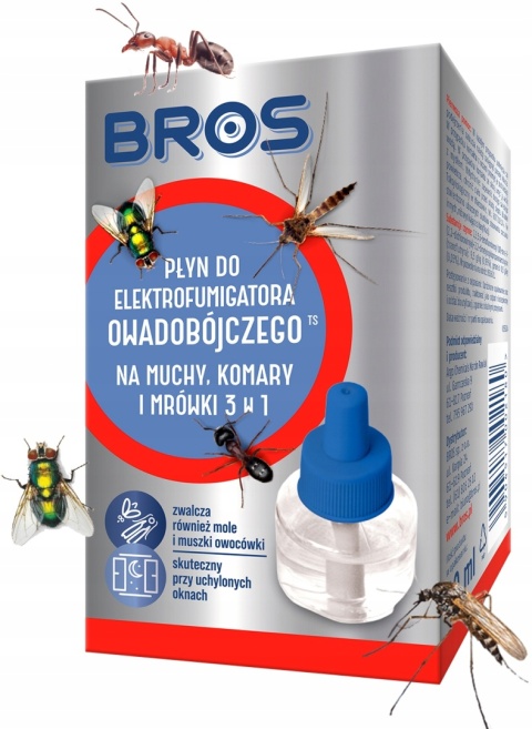 BROS - płyn do elektro na muchy, komary i mrówki.. BROS - płyn do elektro na muchy, komary i mrówki..
