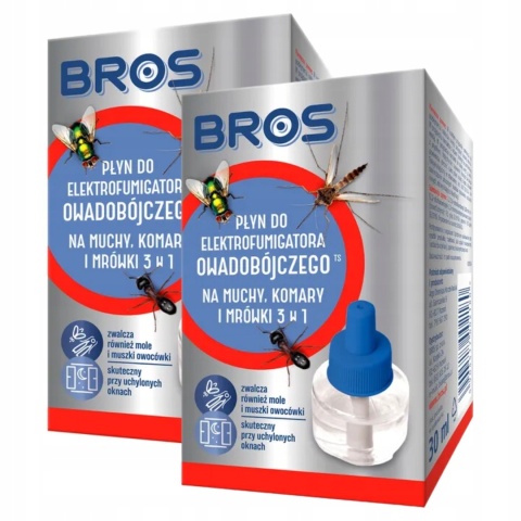 BROS - płyn do elektro na muchy, komary i mrówki.. BROS - płyn do elektro na muchy, komary i mrówki..