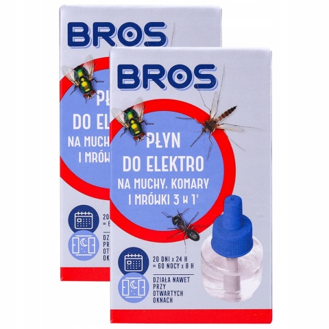 BROS - płyn do elektro na muchy, komary i mrówki.. BROS - płyn do elektro na muchy, komary i mrówki..