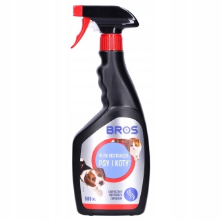 BROS - płyn odstrasza psy i koty 500ml