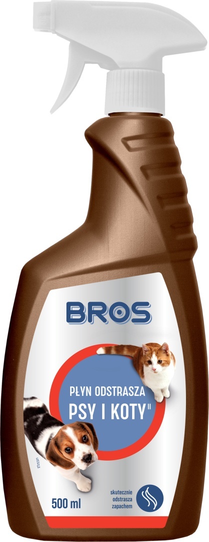 BROS - płyn odstrasza psy i koty 500ml BROS - płyn odstrasza psy i koty 500ml