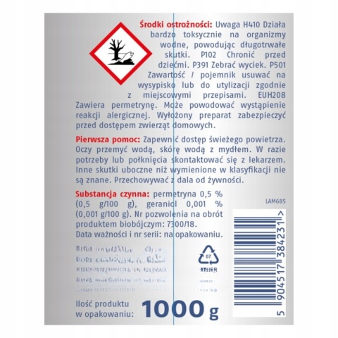 BROS - proszek na mrówki 250g.