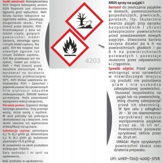 BROS - spray na pająki 250ml.