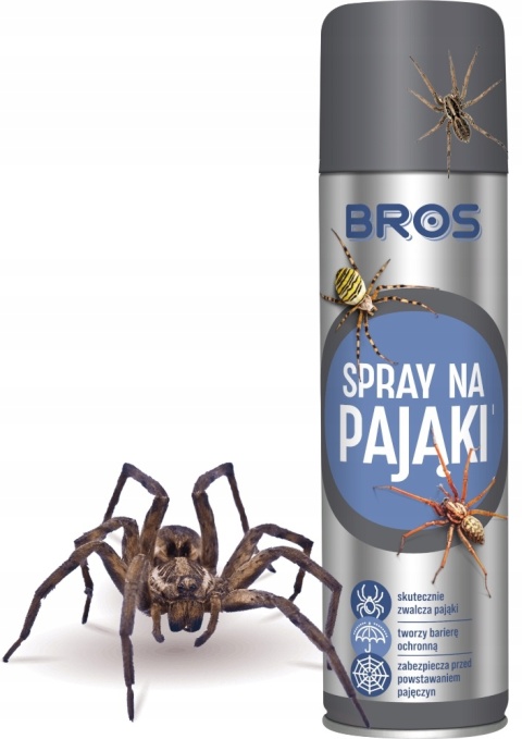 BROS - spray na pająki 250ml. BROS - spray na pająki 250ml.