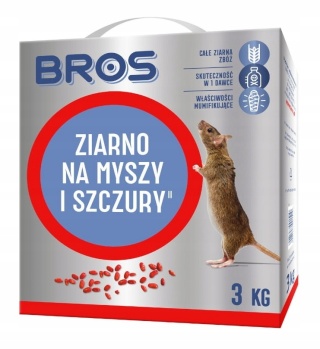 BROS - ziarno na myszy i szczury 3kg