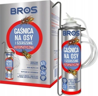 GAŚNICA NA OSY I SZERSZENIE automatyczna BROS 600 ml
