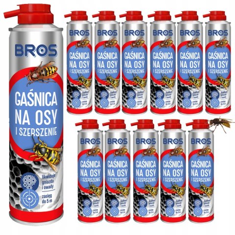 GAŚNICA NA OSY I SZERSZENIE AUTOMATYCZNA 400ML BROS GAŚNICA NA OSY I SZERSZENIE AUTOMATYCZNA 400ML BROS