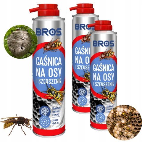 GAŚNICA NA OSY I SZERSZENIE AUTOMATYCZNA 400ML BROS GAŚNICA NA OSY I SZERSZENIE AUTOMATYCZNA 400ML BROS
