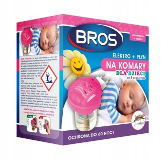 Odstraszacz na komary do kontaktu dla dzieci Bros rekomendacja dla dzieci
