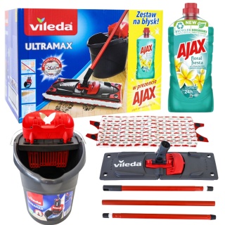 VILEDA BOX MOP ULTRAMAX + AJAX GRATIS