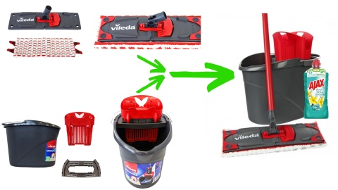 VILEDA BOX MOP ULTRAMAX + AJAX GRATIS VILEDA BOX MOP ULTRAMAX + AJAX GRATIS