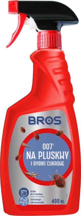 BROS - 007 NA PLUSKWY I RYBIKI CUKROWE 400ML