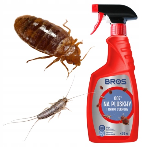 BROS - 007 NA PLUSKWY I RYBIKI CUKROWE 400ML BROS - 007 NA PLUSKWY I RYBIKI CUKROWE 400ML