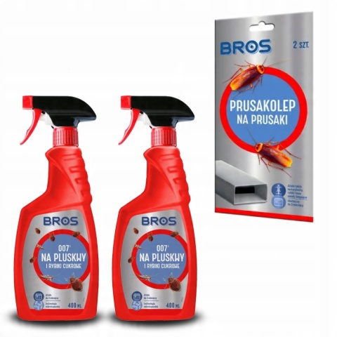BROS - 007 NA PLUSKWY I RYBIKI CUKROWE 400ML BROS - 007 NA PLUSKWY I RYBIKI CUKROWE 400ML
