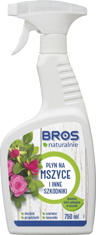 BROS NATURALNIE - PŁYN NA MSZYCE I INNE SZKODNIKI 750ML