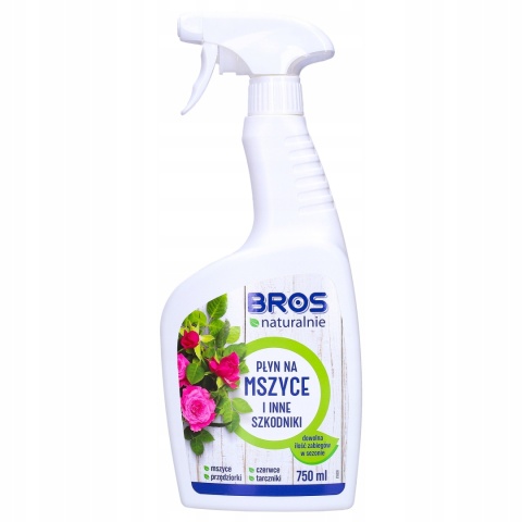 BROS NATURALNIE - PŁYN NA MSZYCE I INNE SZKODNIKI 750ML BROS NATURALNIE - PŁYN NA MSZYCE I INNE SZKODNIKI 750ML