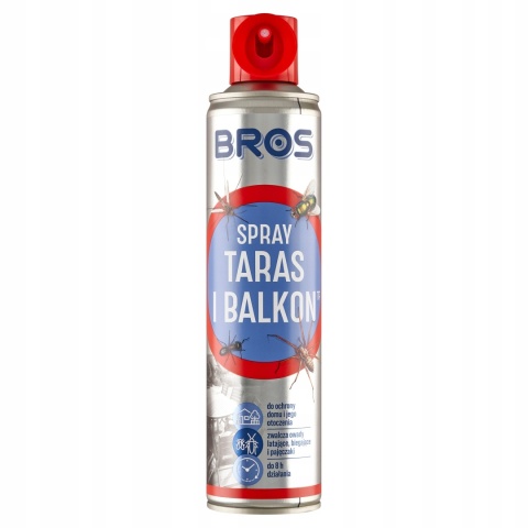 BROS - SPRAY NA OWADY TARAS I BALKON 350ML BROS - SPRAY NA OWADY TARAS I BALKON 350ML