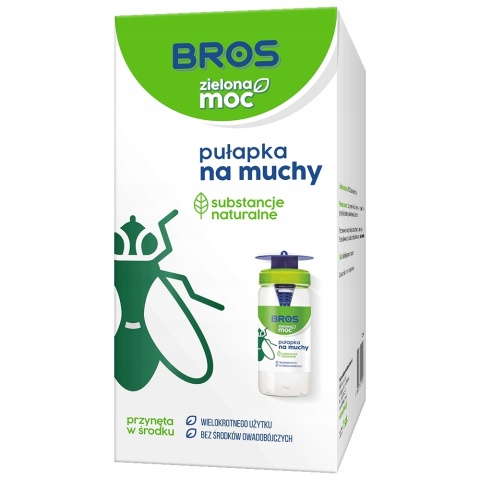 BROS - ZIELONA MOC PUŁAPKA NA MUCHY BROS - ZIELONA MOC PUŁAPKA NA MUCHY