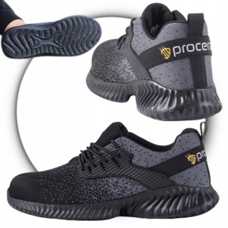 Buty robocze Z PODNOSKIEM lekkie z blachą sneakers do pracy Ochronne r. 43
