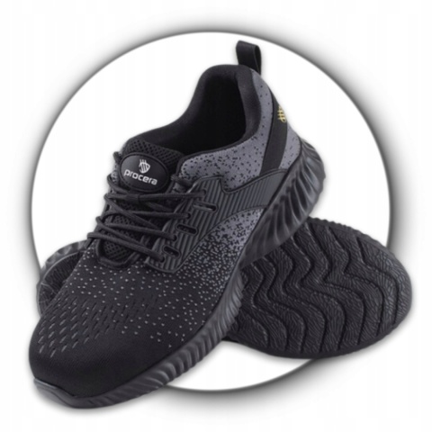 Buty robocze Z PODNOSKIEM lekkie z blachą sneakers do pracy Ochronne r. 43 Buty robocze Z PODNOSKIEM lekkie z blachą sneakers do pracy Ochronne r. 43