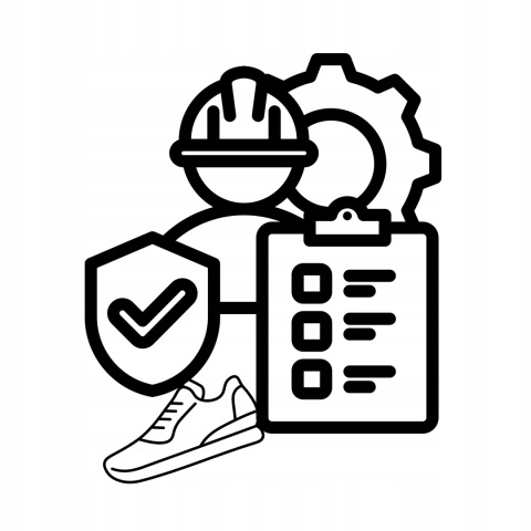 Buty robocze Z PODNOSKIEM lekkie z blachą sneakers do pracy Ochronne r. 43 Buty robocze Z PODNOSKIEM lekkie z blachą sneakers do pracy Ochronne r. 43