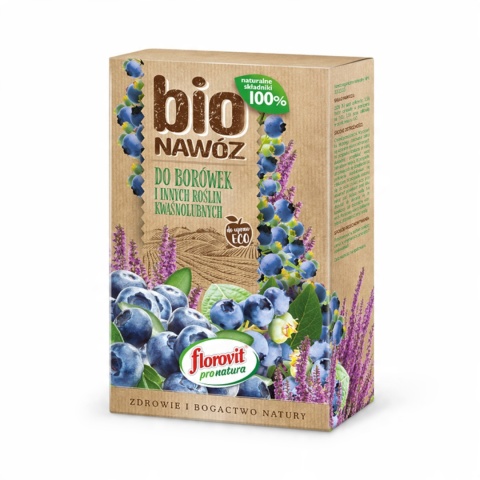 NAWÓZ FLOROVIT-BIONAWÓZ BORÓWKA 0,7kg I ROŚLIN KWAŚNOLUBNYCH (12)*