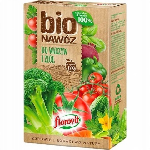 NAWÓZ FLOROVIT-BIONAWÓZ WARZYWA 0,7kg I ZIÓŁ (12)* NAWÓZ FLOROVIT-BIONAWÓZ WARZYWA 0,7kg I ZIÓŁ (12)*