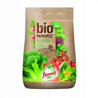 NAWÓZ FLOROVIT-BIONAWÓZ WARZYWA 3kg I ZIÓŁ (5)*