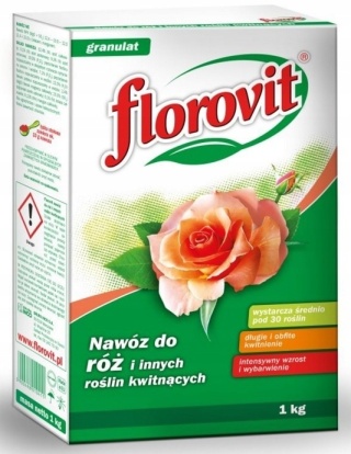 NAWÓZ FLOROVIT DO RÓŻ 1kg KARTON (12)