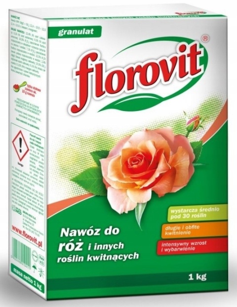 NAWÓZ FLOROVIT DO RÓŻ 1kg KARTON (12) NAWÓZ FLOROVIT DO RÓŻ 1kg KARTON (12)