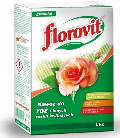 NAWÓZ FLOROVIT DO RÓŻ 1kg KARTON (12) NAWÓZ FLOROVIT DO RÓŻ 1kg KARTON (12)