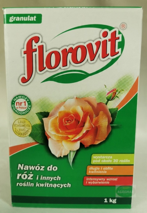 NAWÓZ FLOROVIT DO RÓŻ 1kg KARTON (12) NAWÓZ FLOROVIT DO RÓŻ 1kg KARTON (12)