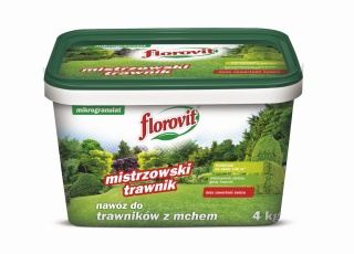 NAWÓZ FLOROVIT DO TRAW Z MCHEM 4KG WIADERKO