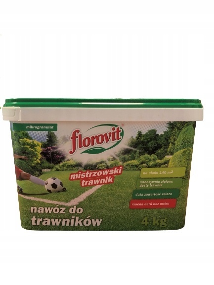 NAWÓZ FLOROVIT DO TRAW Z MCHEM 4KG WIADERKO NAWÓZ FLOROVIT DO TRAW Z MCHEM 4KG WIADERKO