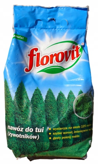 NAWÓZ FLOROVIT DO TUI 5kg -ŻYWOTNIKÓW (160)