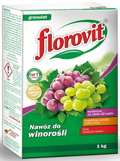 NAWÓZ FLOROVIT DO WINOROŚLI 1kg KARTON (12)