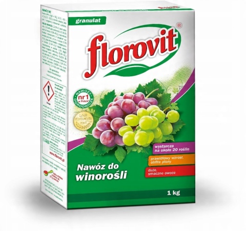 NAWÓZ FLOROVIT DO WINOROŚLI 1kg KARTON (12)